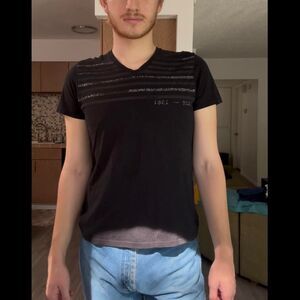 Guess Men's Black T-shirt